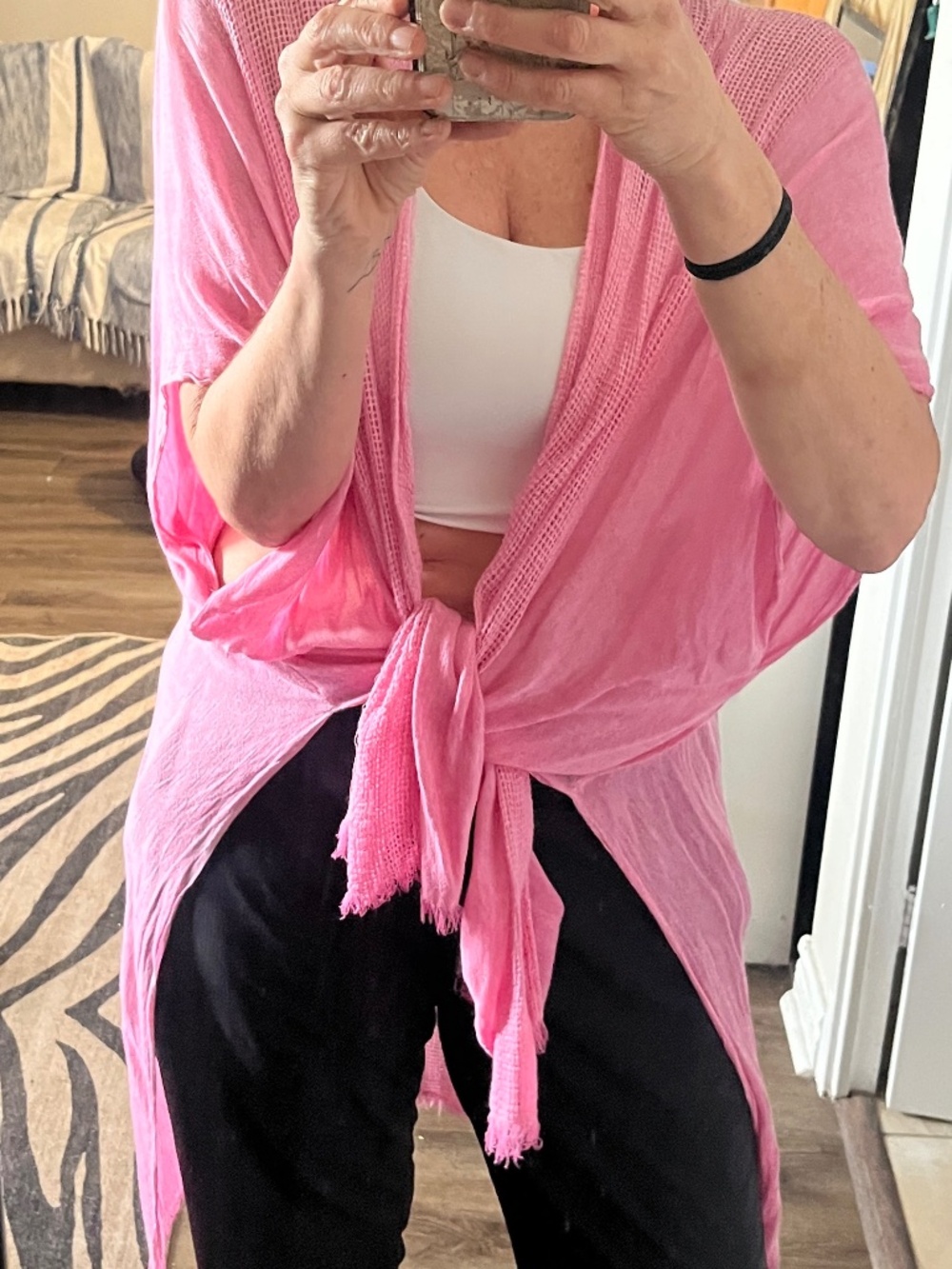 Free People lightweight cotton wrap
